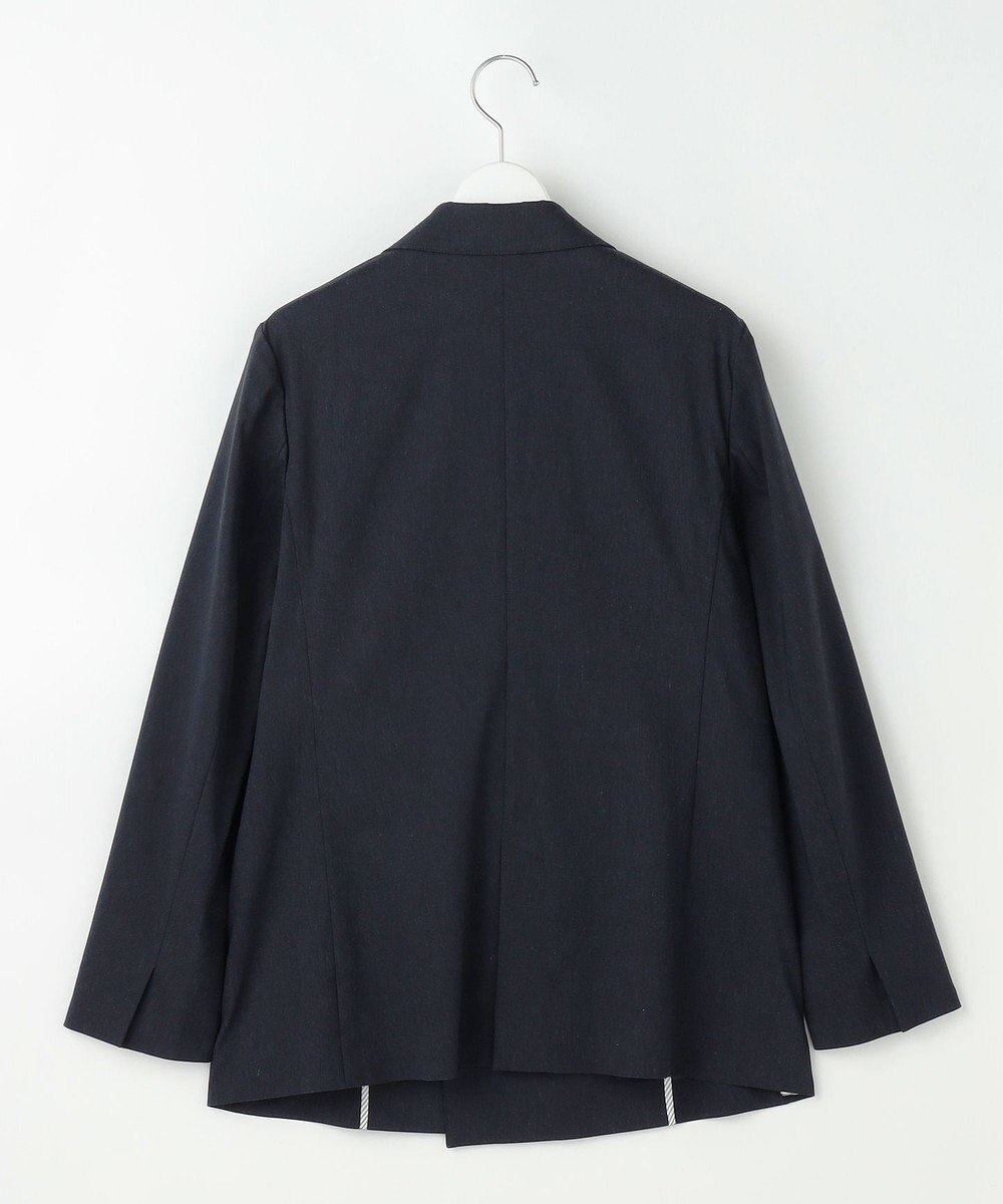 J.PRESS LADIES セルロースリネンストレッチ ダブル ジャケット 