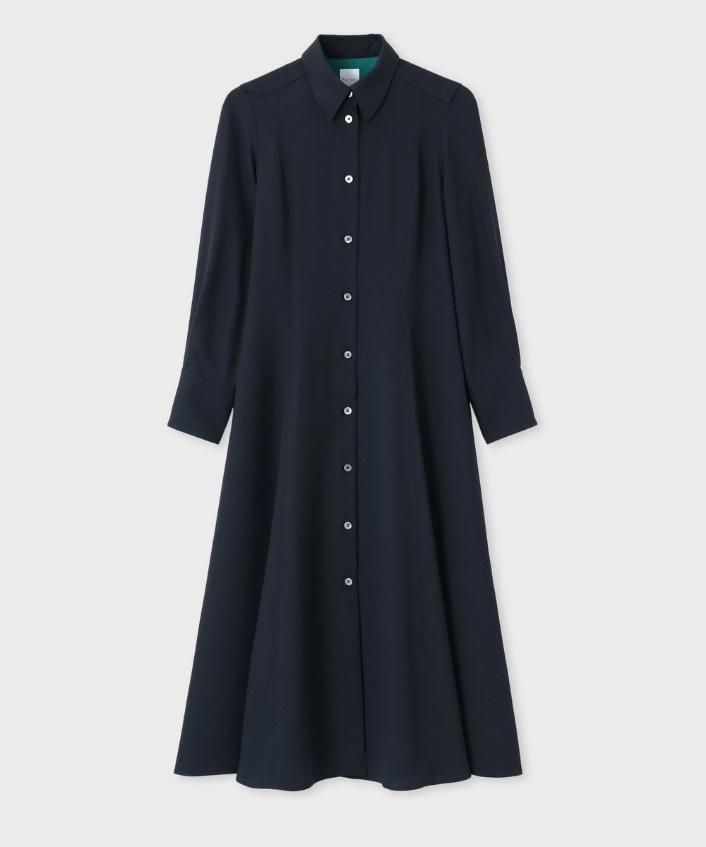 Paul Smith 【洗える】サテン ジョーゼット ワンピース