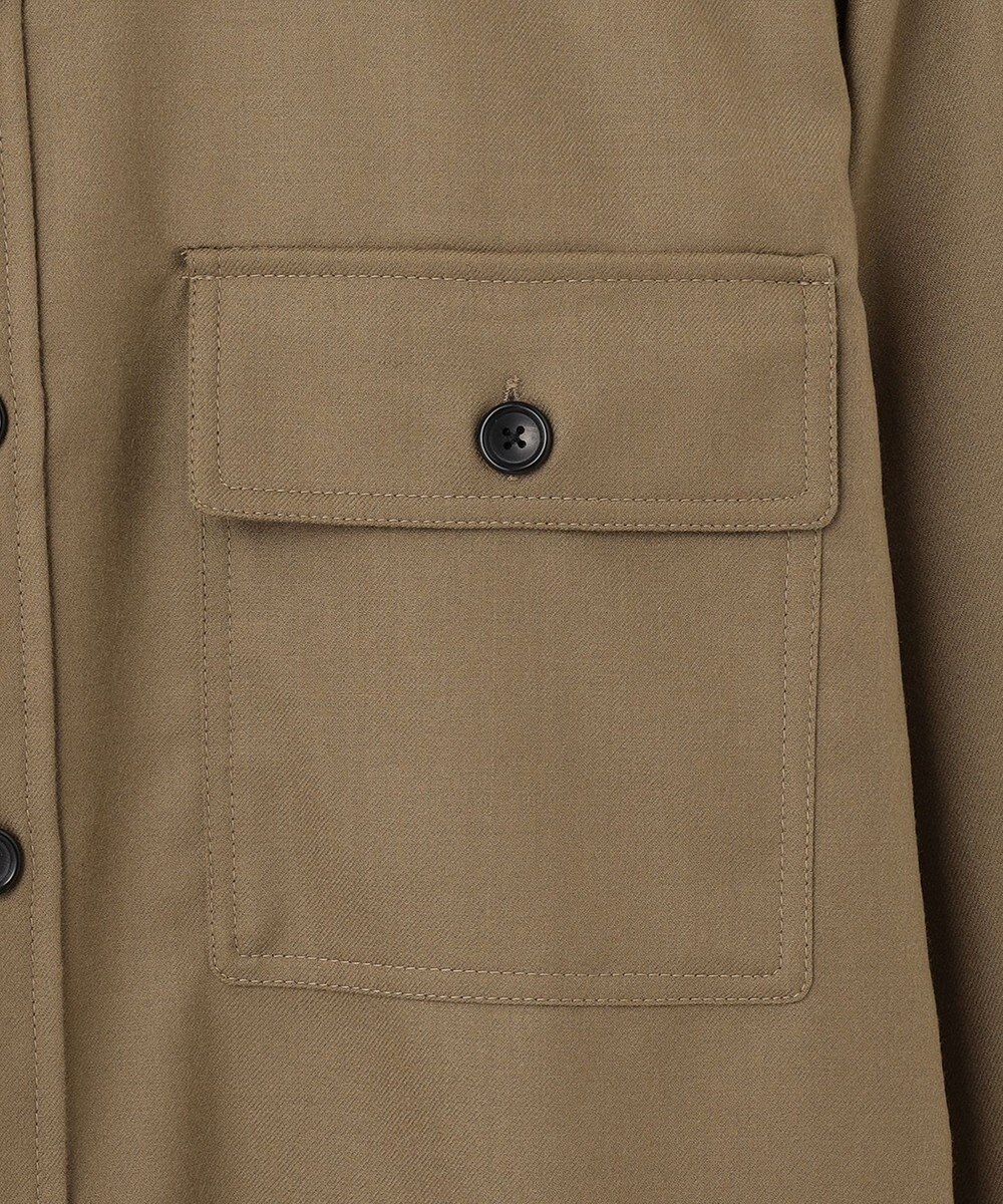 JOSEPH HOMME LIGHT COMFORT WOOL SHIRT 