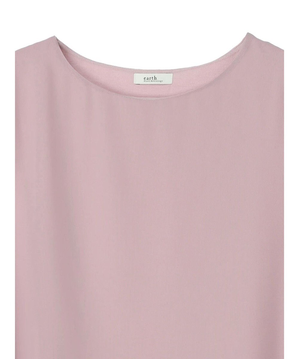 earth music&ecology シアードッキングＡラインチュニック 