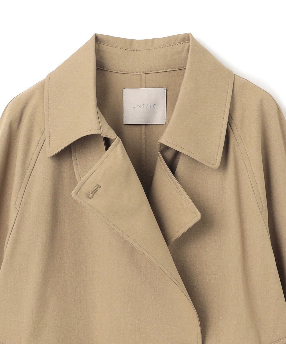 UNFILO ショート トレンチコート 