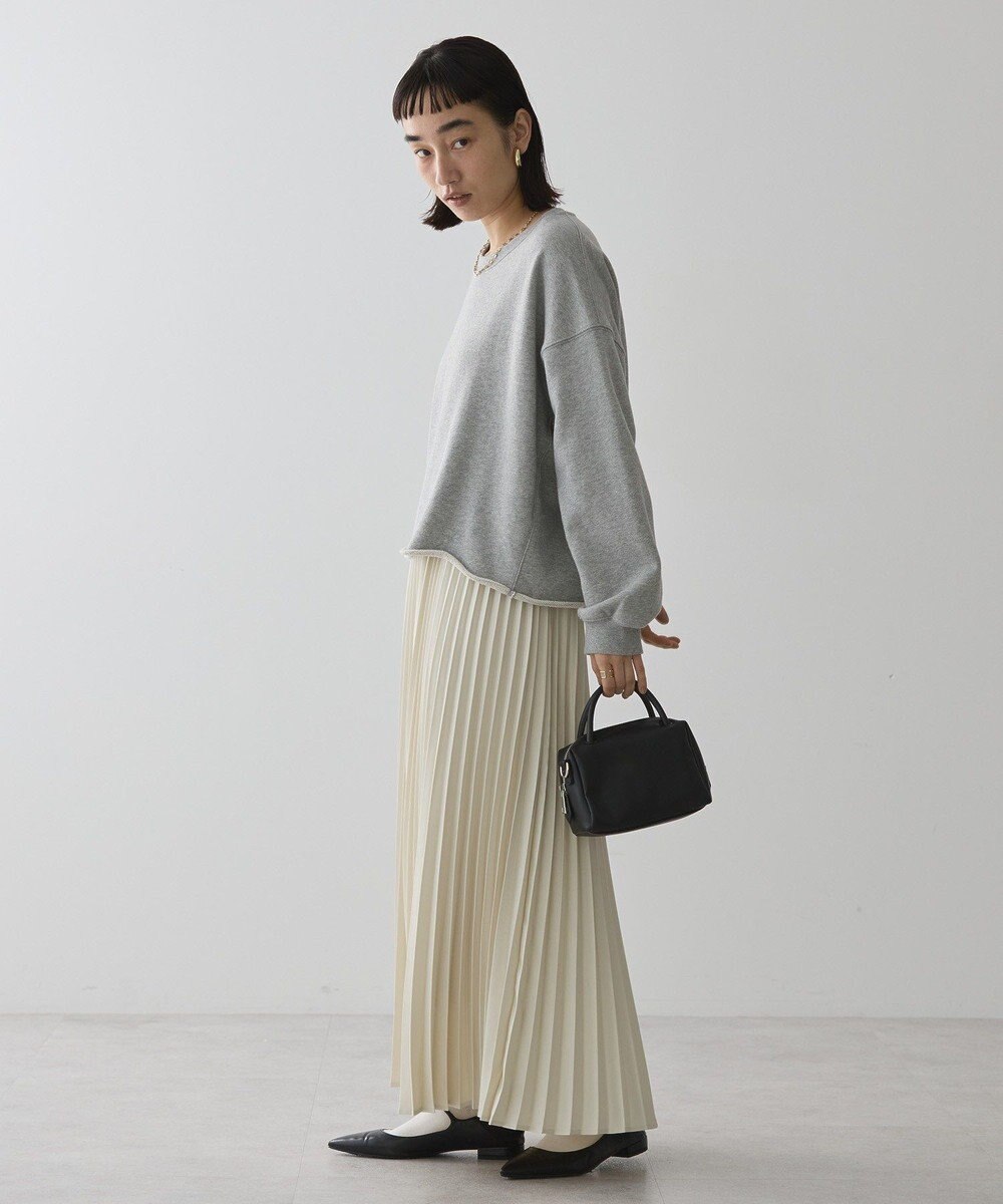 AMERICAN HOLIC ラメ裏毛ショートスウェット 