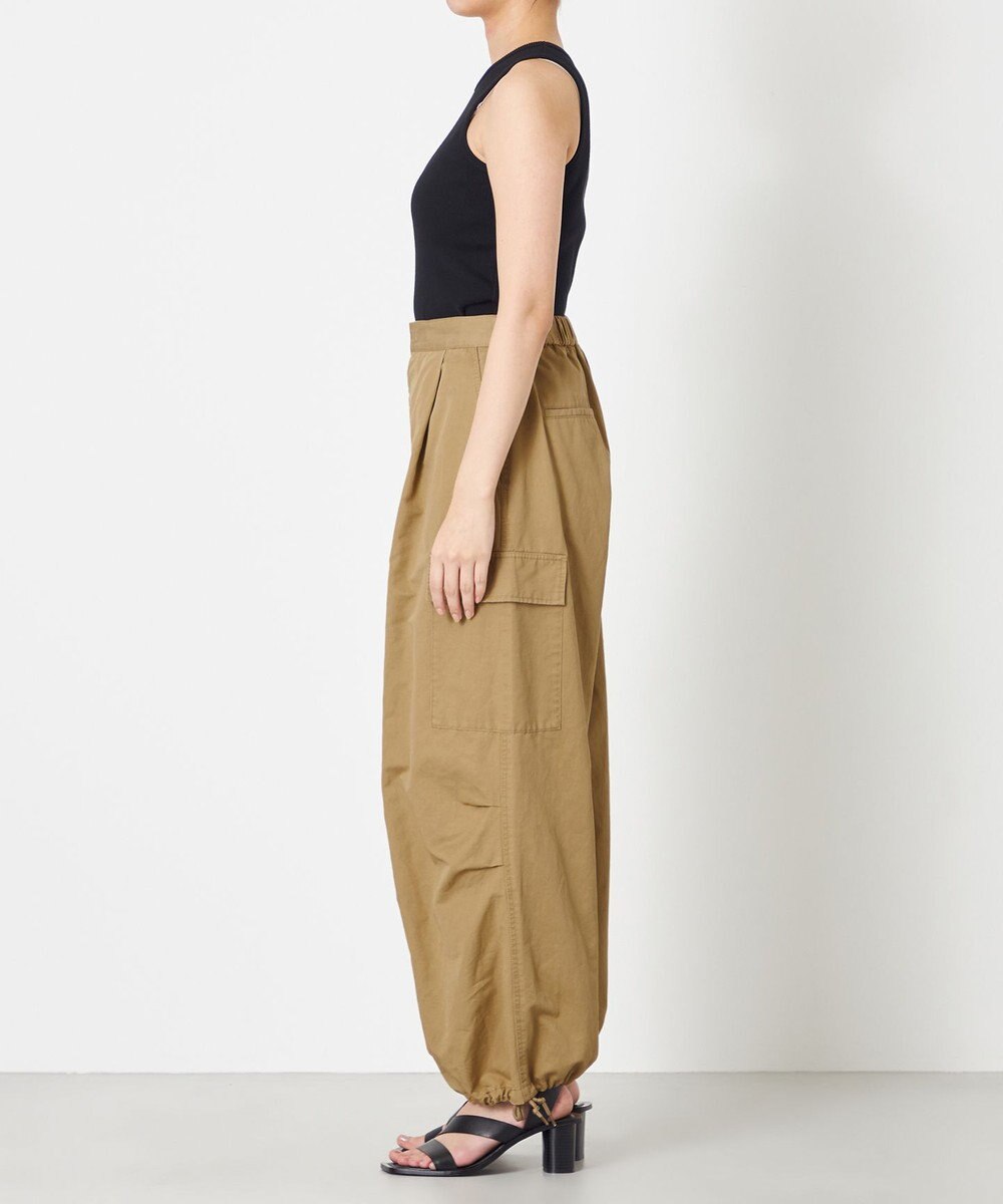 NAVE 【ReNave・セットアップ可/洗える】コットンリネンカルゼ  カーゴパンツ 