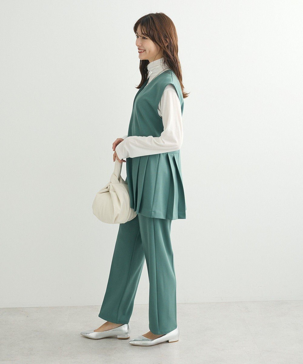 Green Parks ・Ｐｅｔｉｔ　Ｆｌｅｕｒ　サイドプリーツベスト 