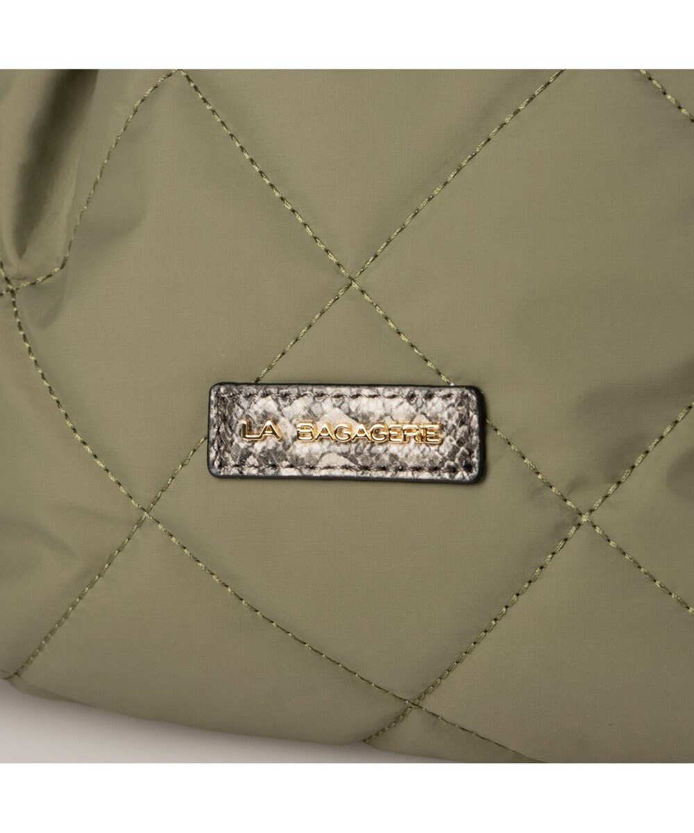 LA BAGAGERIE ドローストリング×キルト2WAYトート SSサイズ 