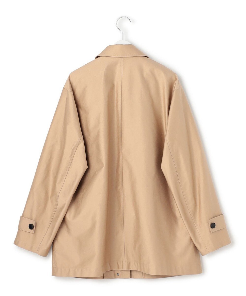 ICB L 【配色襟取り外し可能】ライトモールスキン キルトライナー付きバーンジャケット 