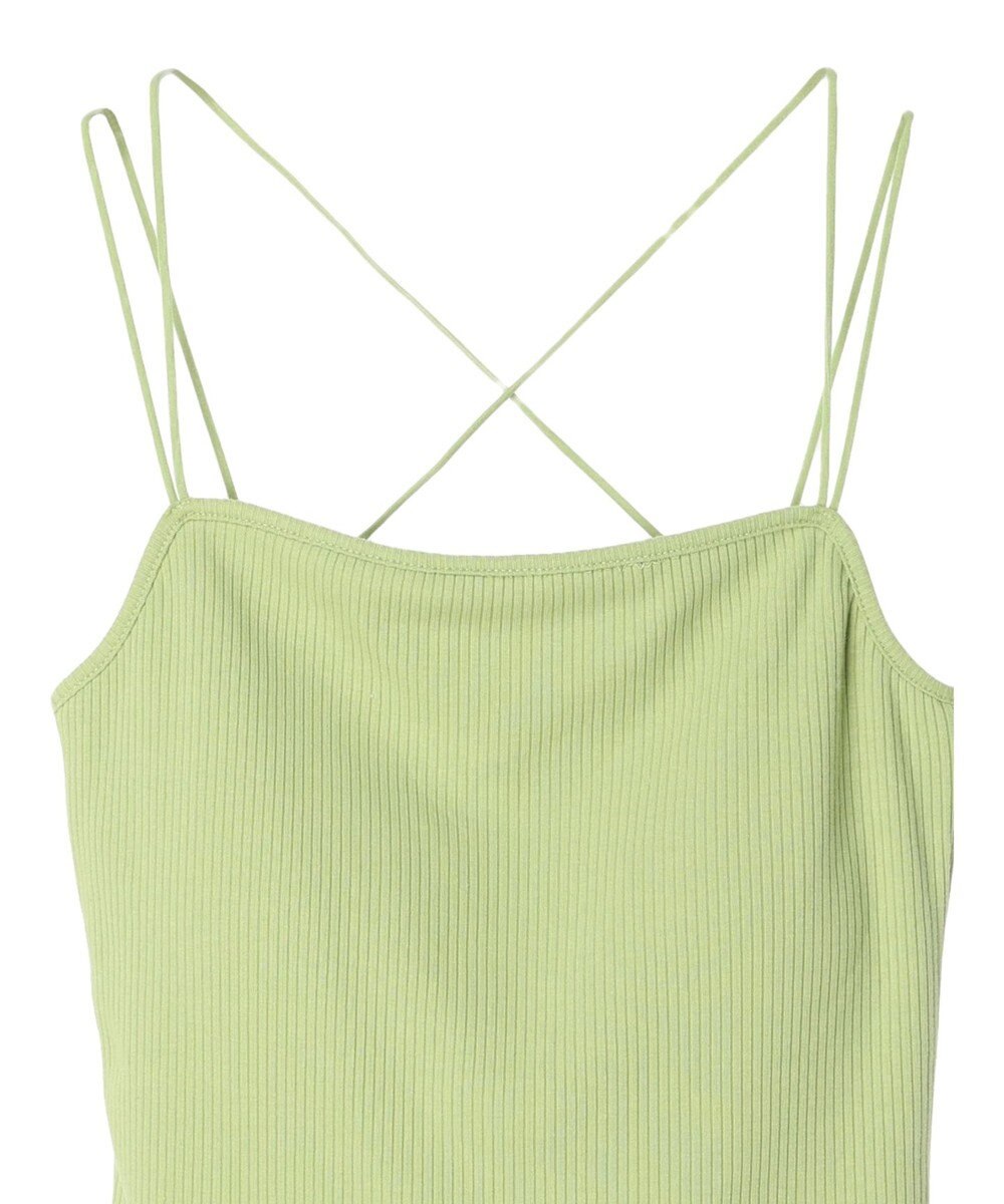 Green Parks カップ付きマルチストラップキャミ 