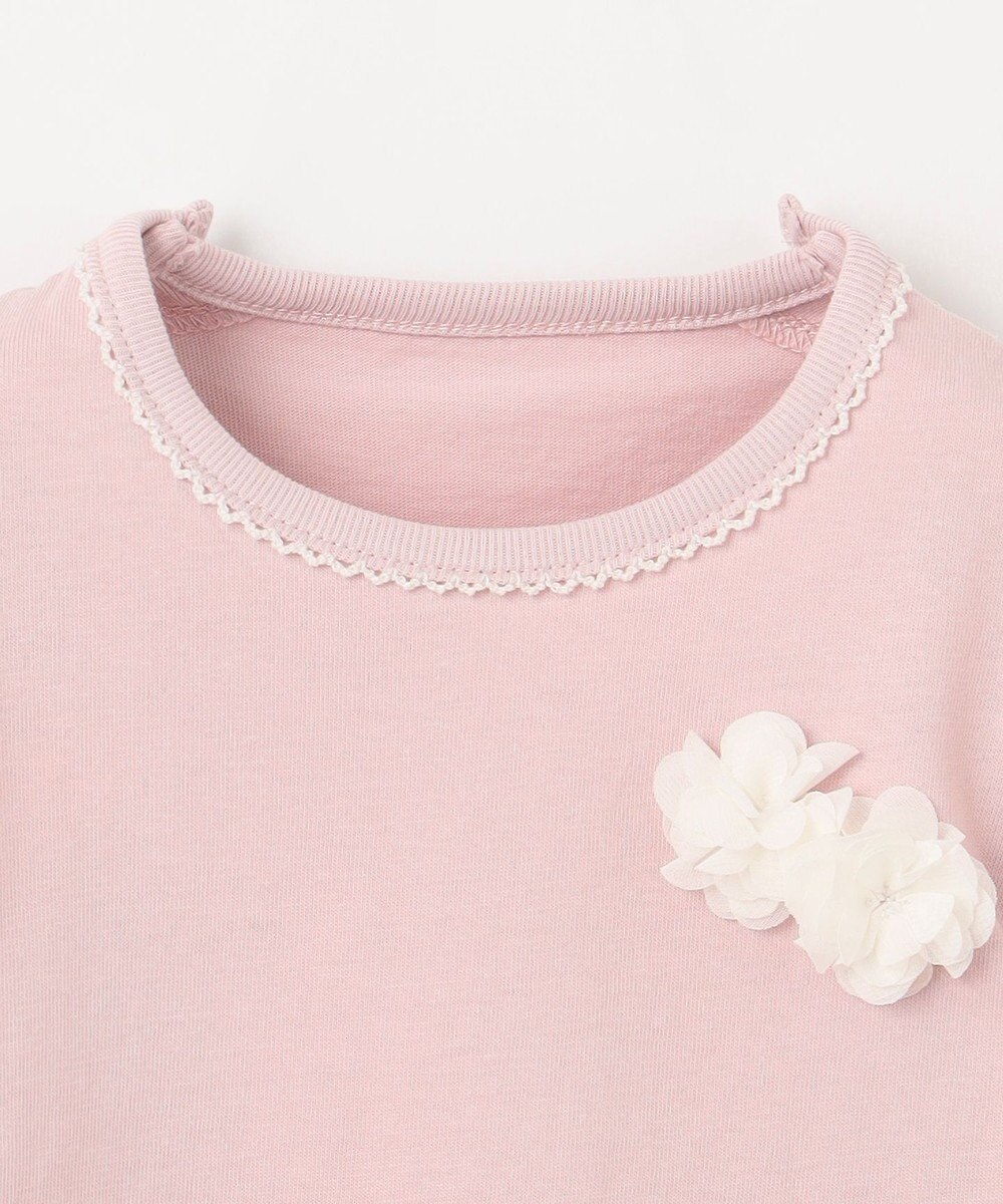 組曲 KIDS 【80~100㎝】ベビーフラワー Tee 