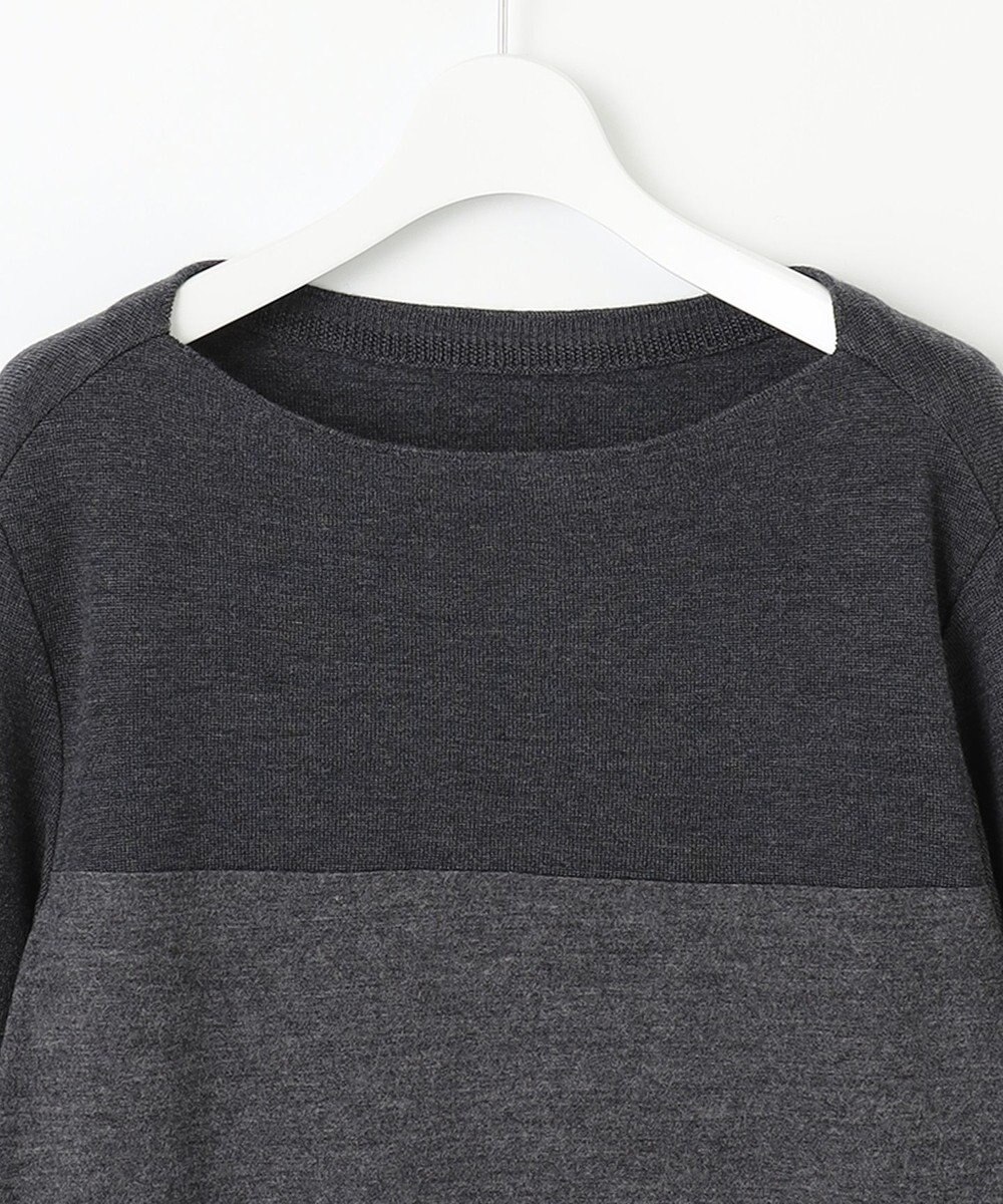 自由区 ウールニットコンビジャージー ワンピース 