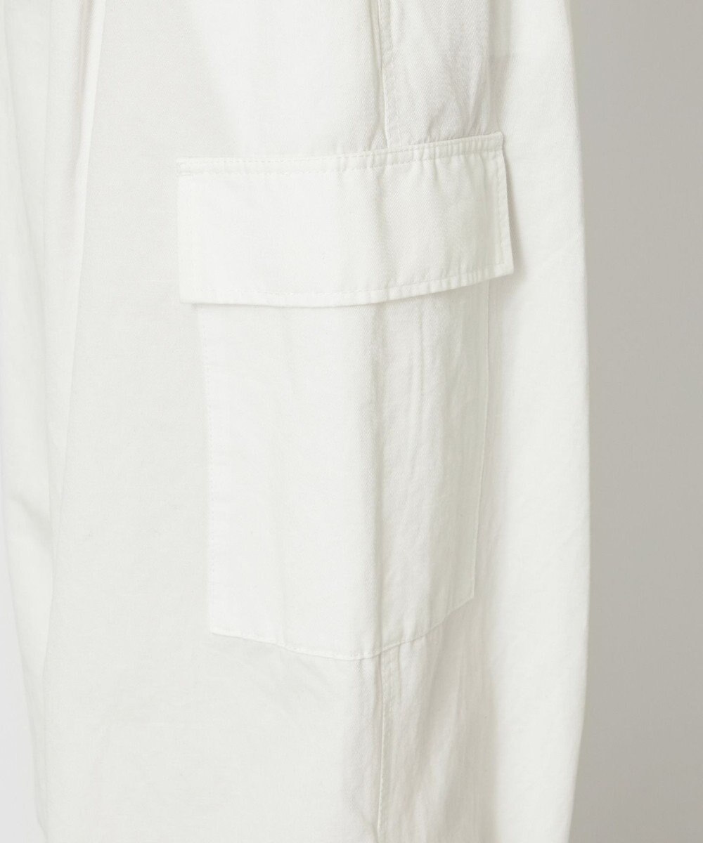 NAVE 【ReNave・セットアップ可/洗える】コットンリネンカルゼ  カーゴパンツ 
