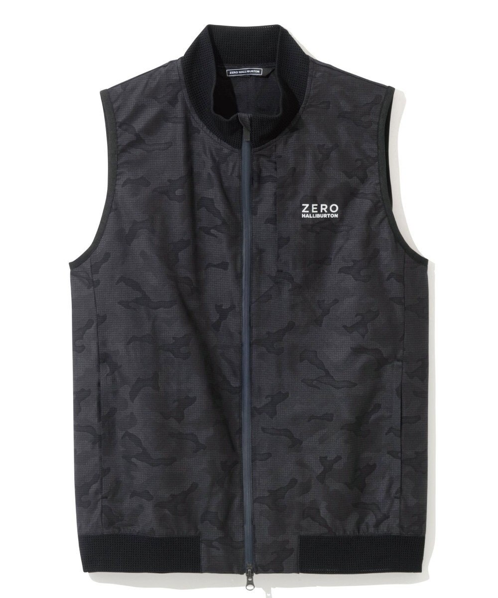 ZERO HALLIBURTON クールドッツ カモフラージュ ベスト ZHG-A4S10B 82823 ゴルフウェア 