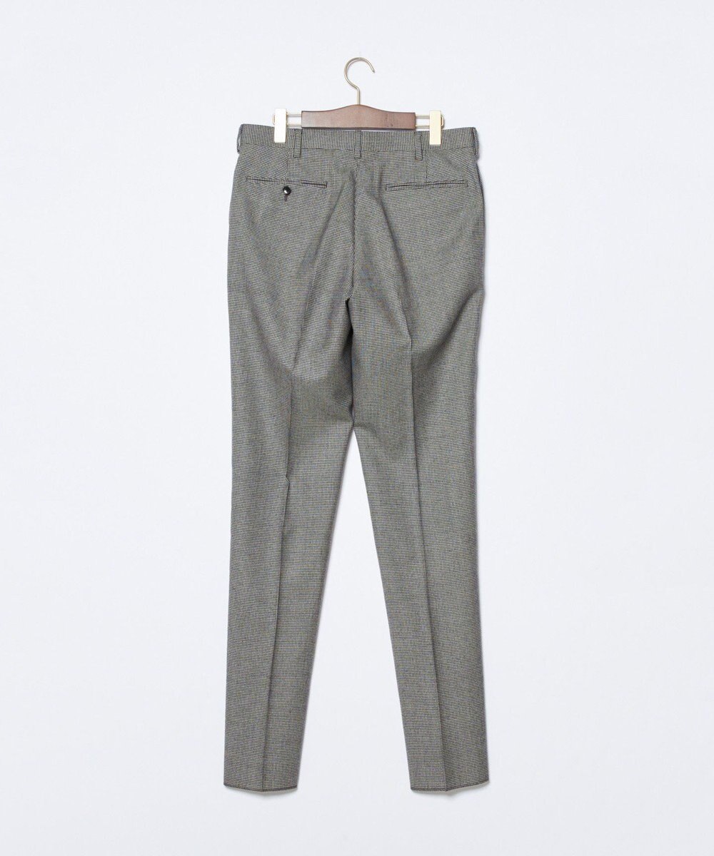J.PRESS MEN 【TREATMENT WOOL】ストレッチハウンドトゥース スラックス 