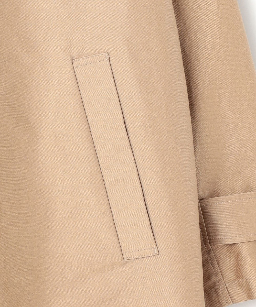 ICB L 【配色襟取り外し可能】ライトモールスキン キルトライナー付きバーンジャケット 