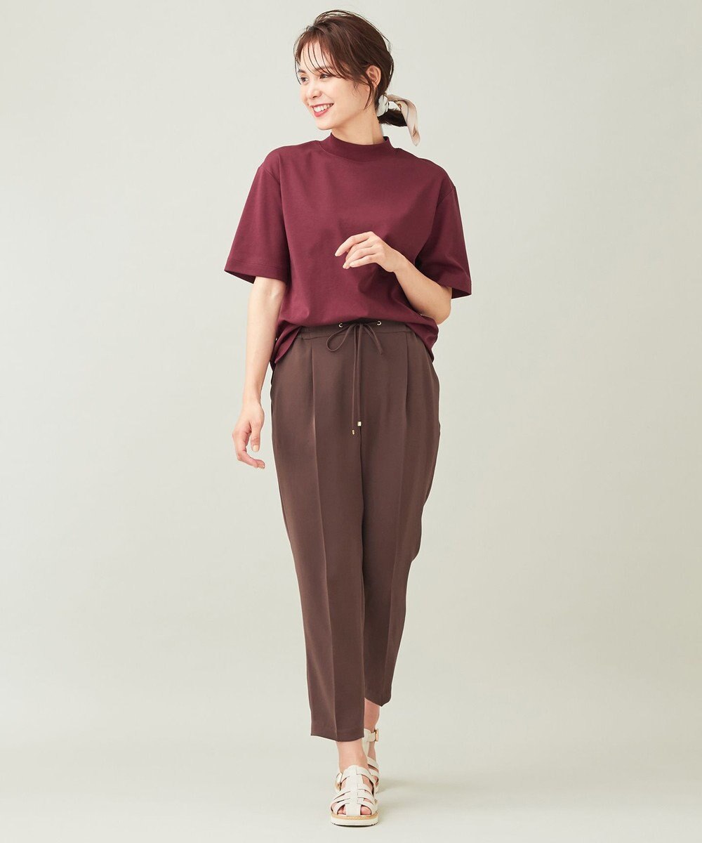 ANY 【ストレッチ/ウエストゴム】イージーケア美脚 パンツ 