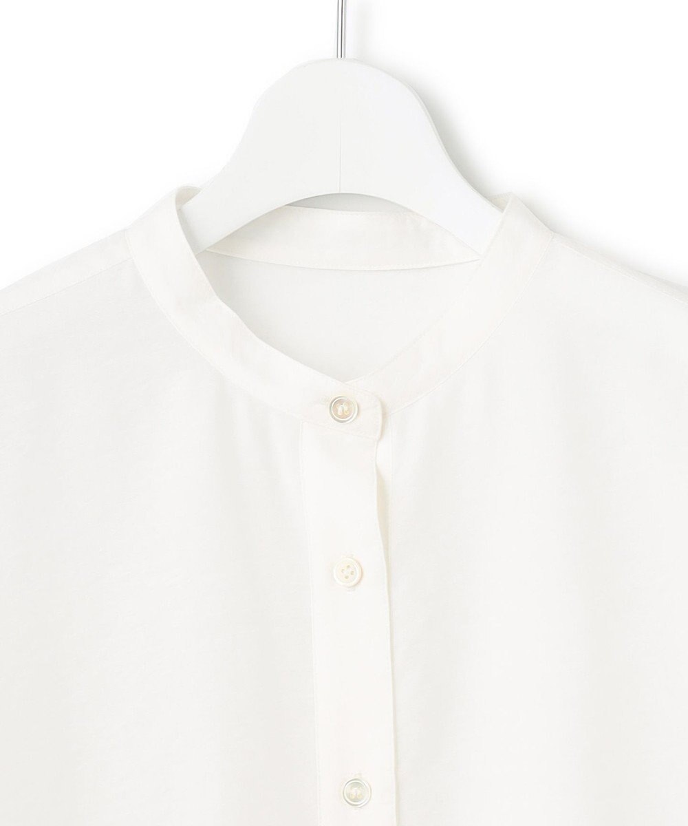 23区 L 【好評につき新色追加/洗える】イレギュラーヘム シアー ブラウス 