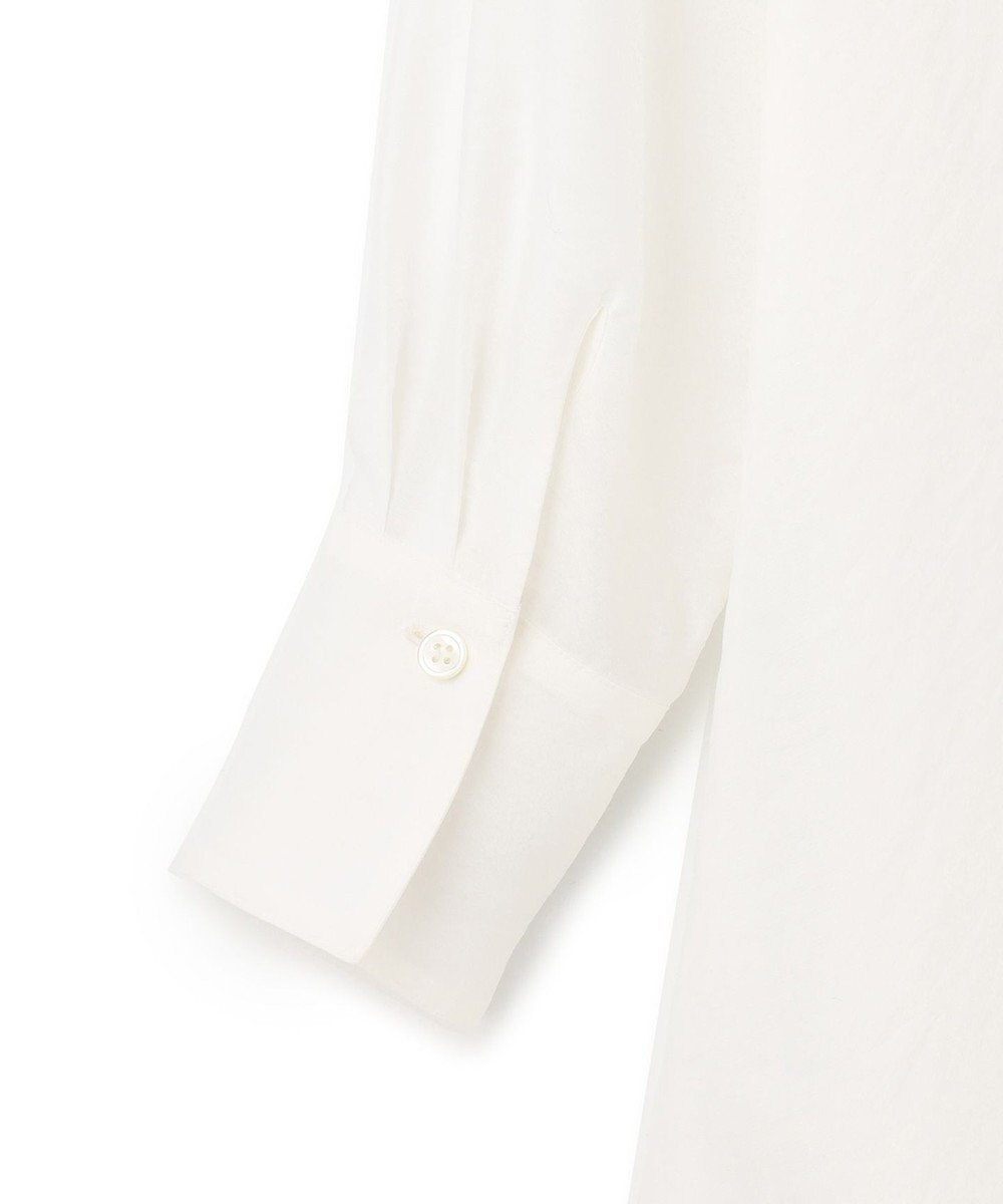 23区 L 【好評につき新色追加/洗える】イレギュラーヘム シアー ブラウス 