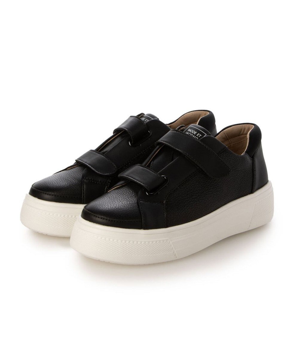 MODE ET JACOMO <MODE ET JACOMO>厚底ベルクロスニーカー 