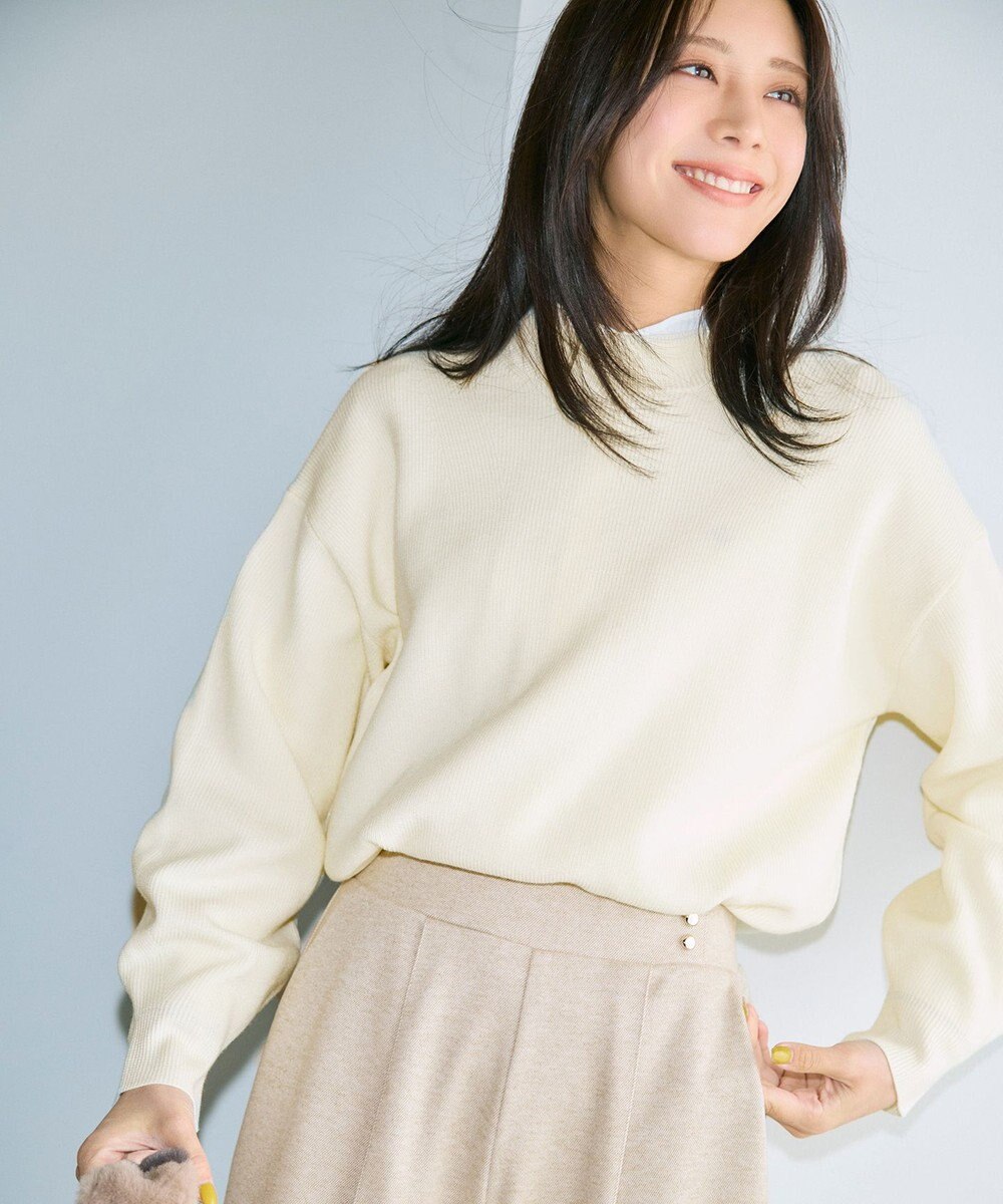 ANY SIS S ラインポイント ニット 