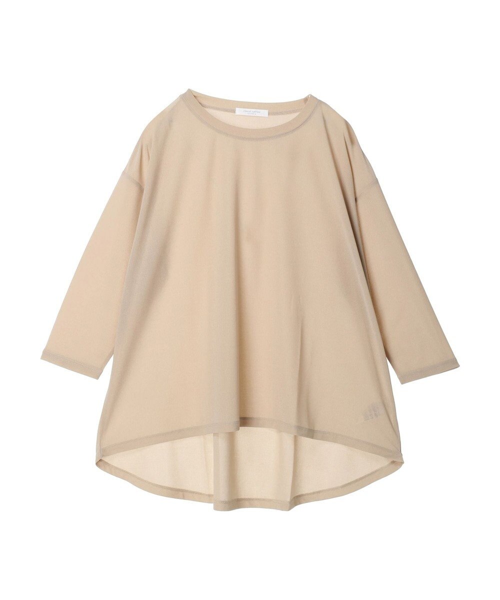 Green Parks シアーリブチュニック 