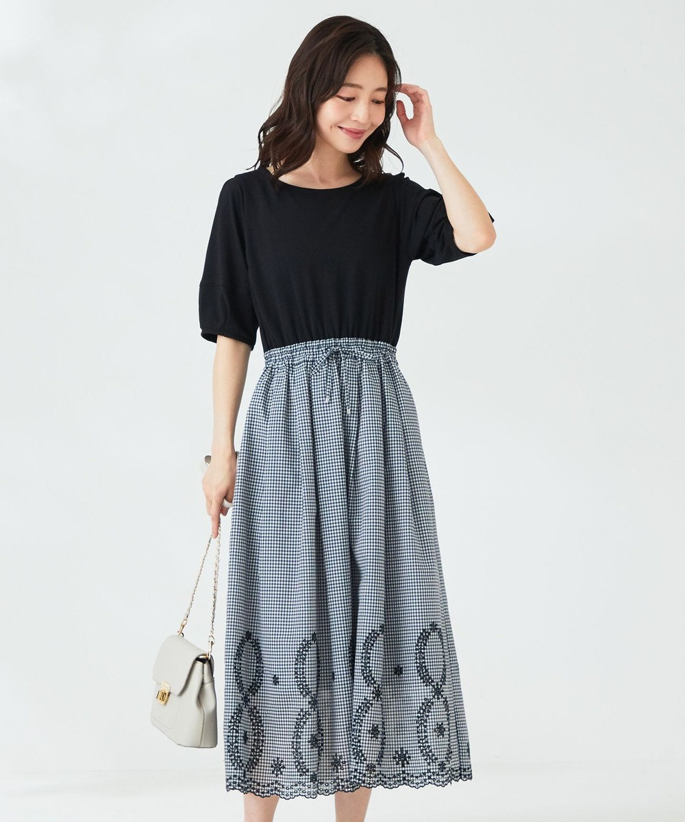 洗える エンブロイダリーコンビ ワンピース Any Sis ファッション通販 公式通販 オンワード クローゼット 洗える エンブロイダリーコンビ ワンピース Any Sis ファッション通販 公式通販 オンワード クローゼット