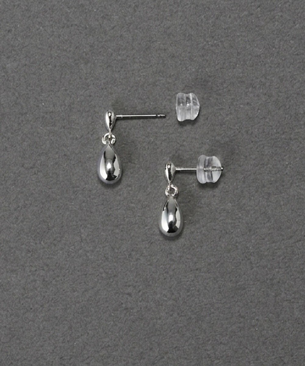 Phoebe 〈金属アレルギー対応〉スイングドロップピアス　シルバー/ニッケルフリー 