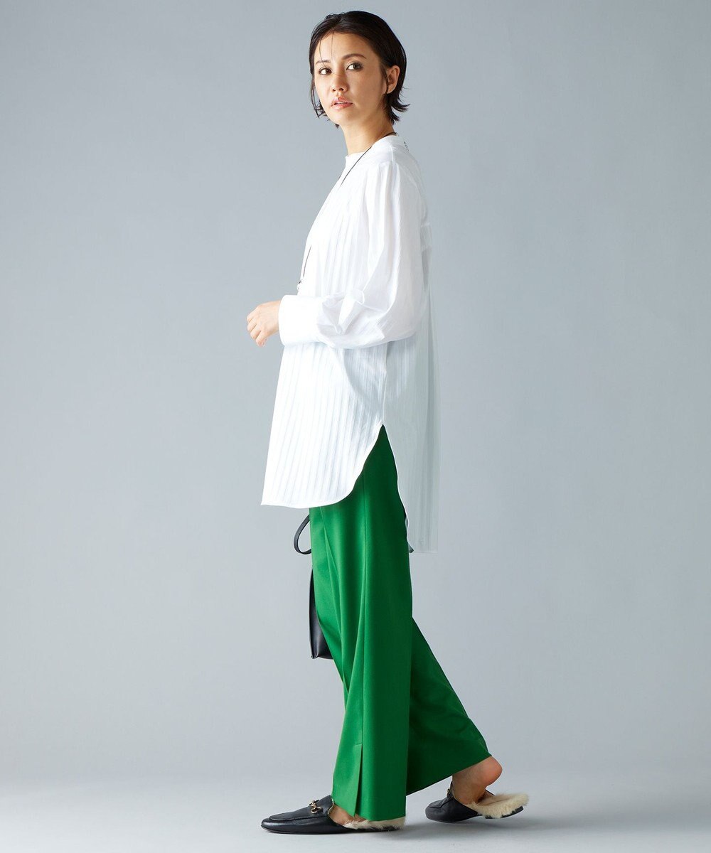 自由区 【洗える】T/R/Wストレッチストレート パンツ 