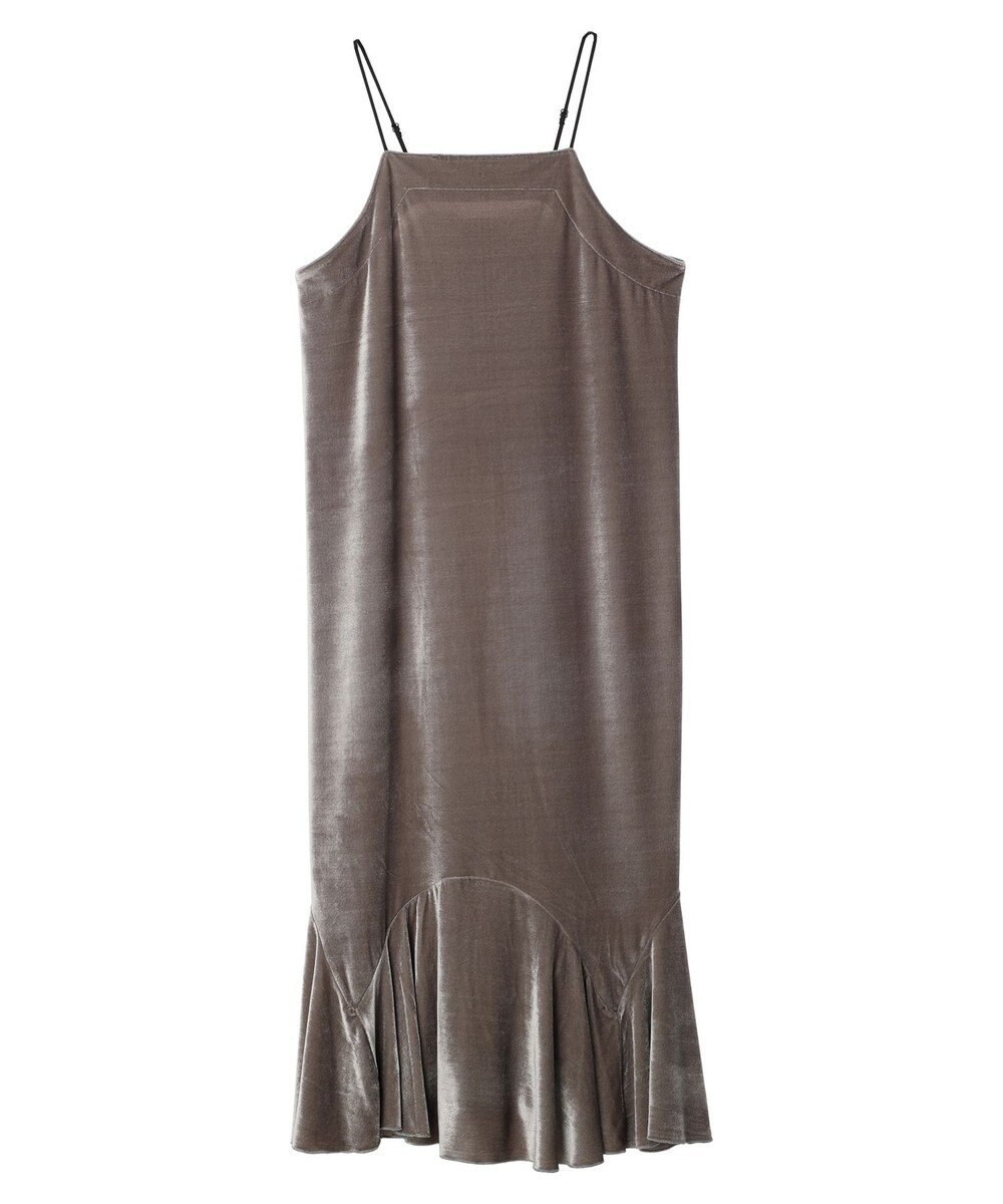 Green Parks armonia．ベロアキャミワンピース 