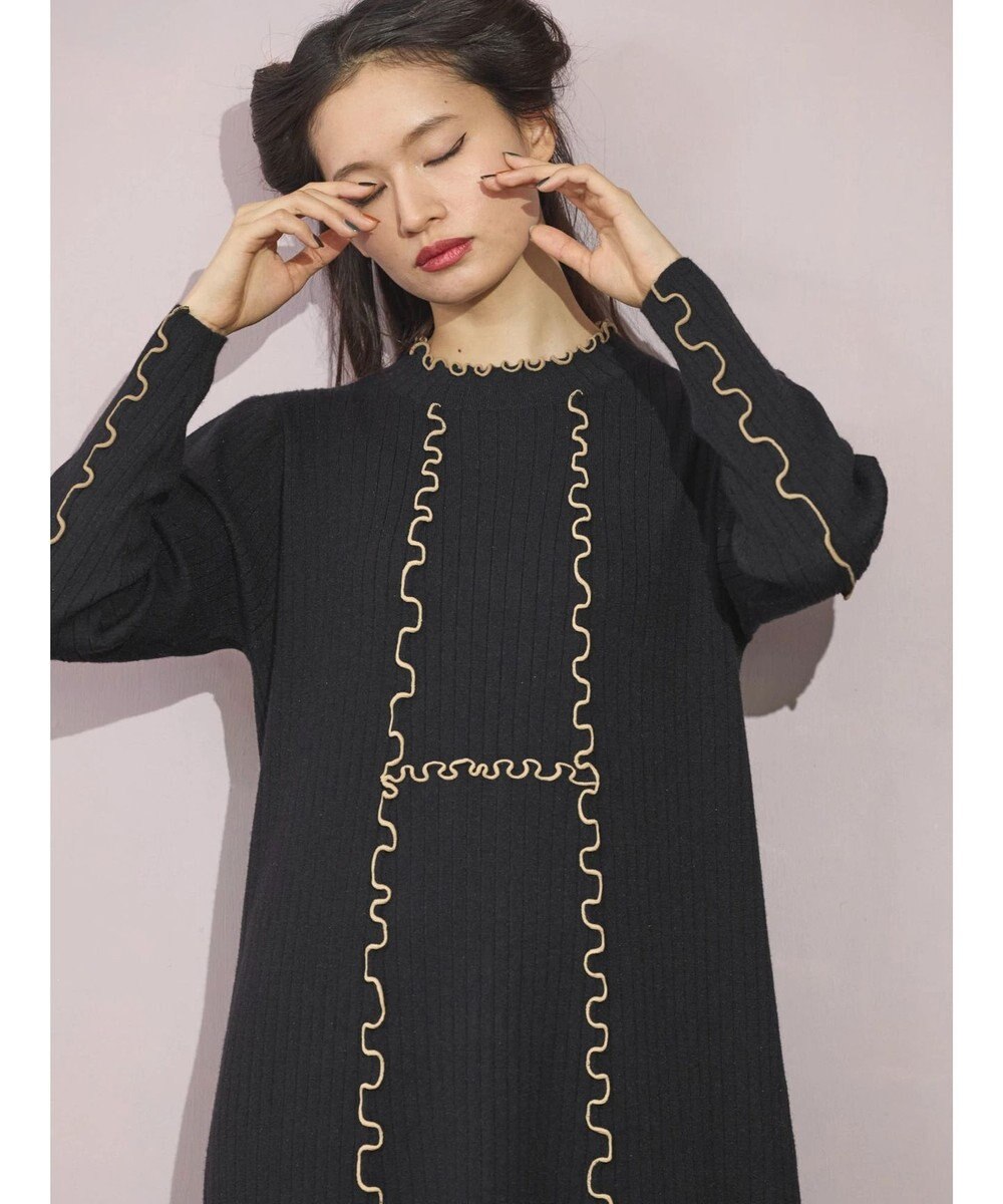 Green Parks ■ＥＳＣＡＲ　メローキリカエニットワンピース 