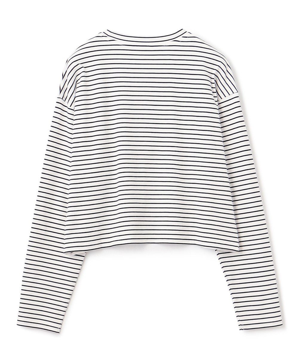 UNFILO 【洗える】クロップドＴシャツ 