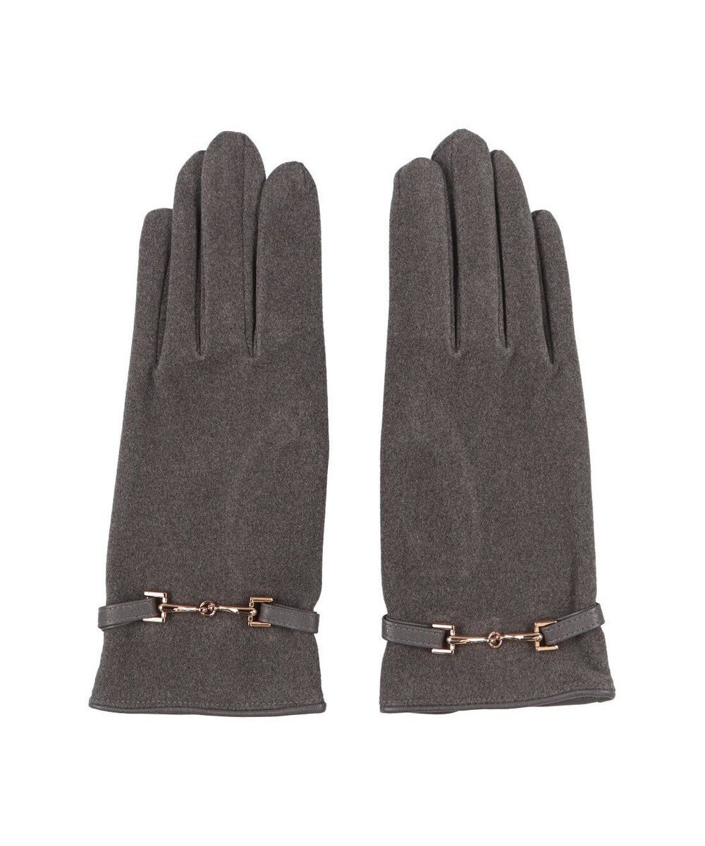 UNBILLION カシュネ cache nez / ビット金具付きジャージー手袋 