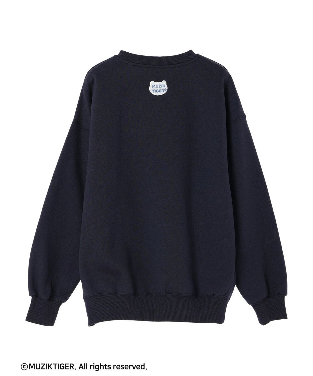 Green Parks ムジークタイガー／裏起毛刺しゅうプルオーバー 