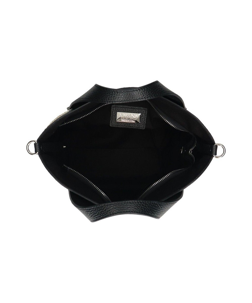 INTER-CHAUSSURES 【RIPANI】サマーツイード・レザーコンビバッグ 