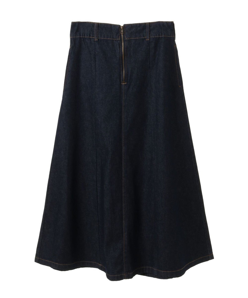 Green Parks フロントＺＩＰデニムスカート 