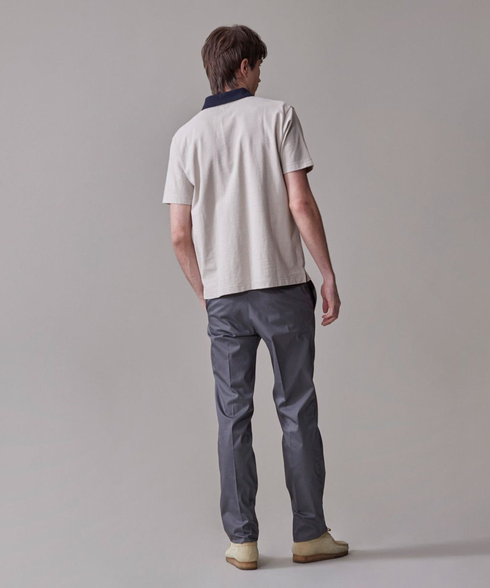 J.PRESS MEN バイカラーラガー ポロシャツ 