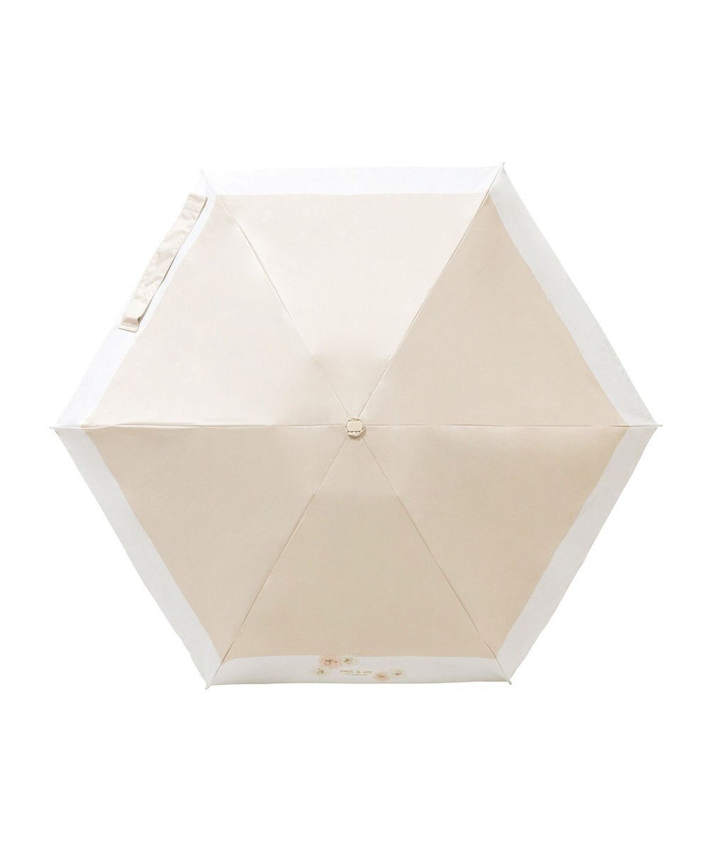 MOONBAT 【WEB限定/一級遮光99.99%】晴雨兼用折りたたみ日傘 ポール&ジョー(PAUL & JOE ACCESSOIRES)クリザンテーム/バイカラー 雨の日OK 遮熱 簡単開閉 UV 晴雨兼用 