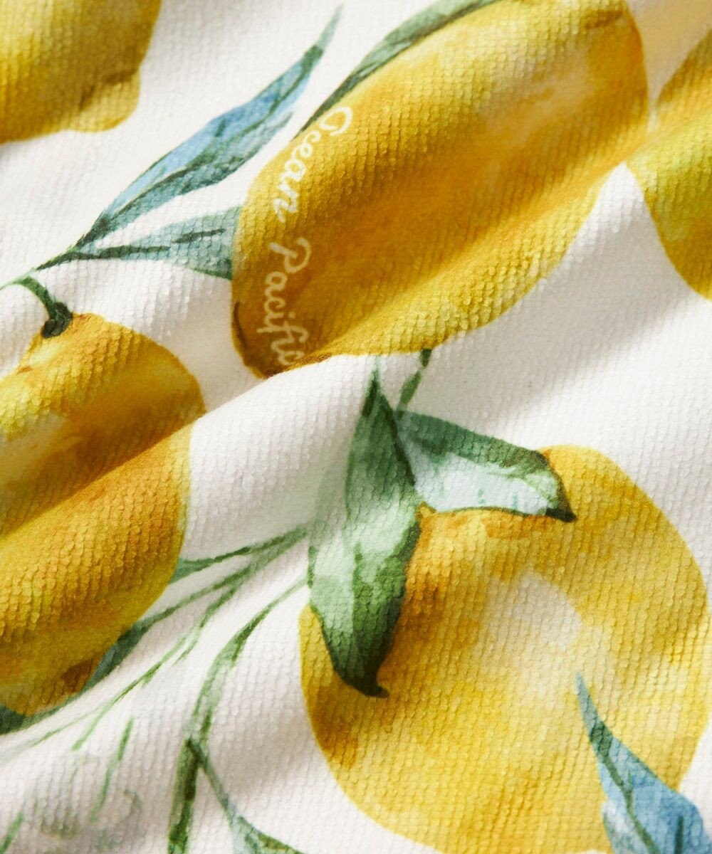 OP／FILA 【Ocean Pacific】レモン柄巻きタオル 