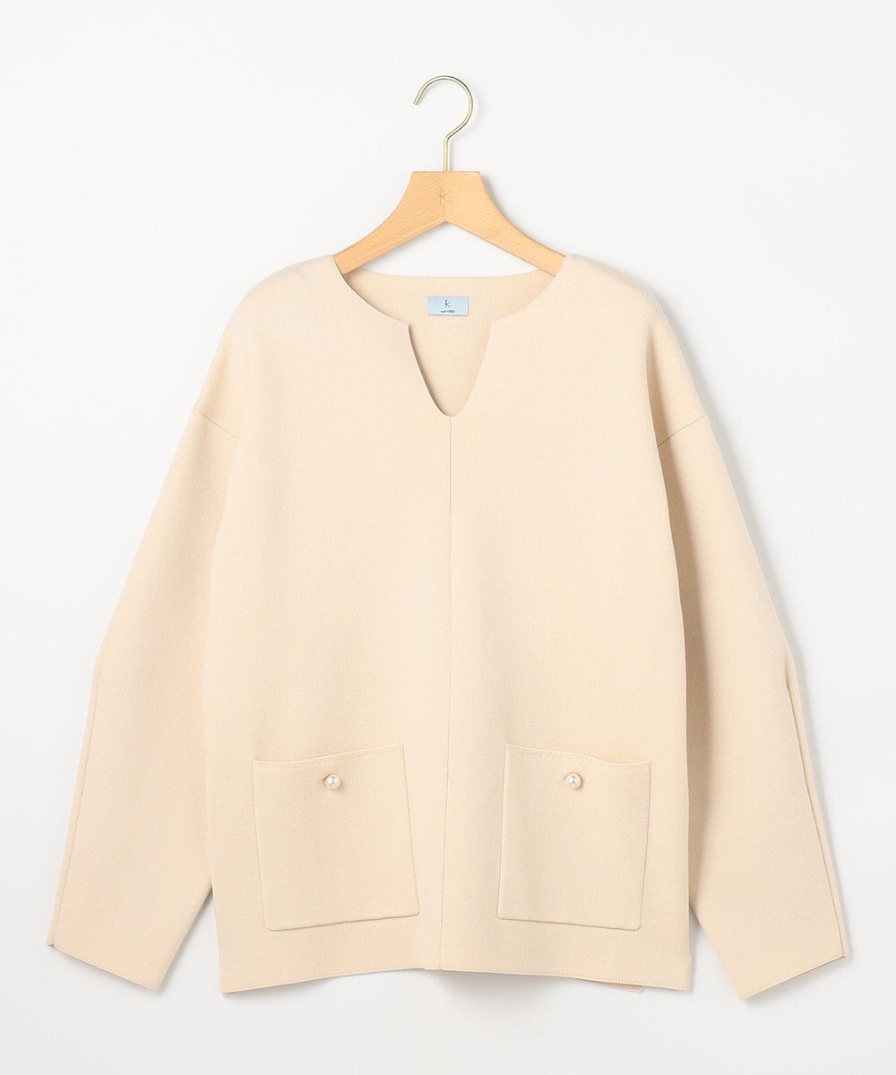 組曲 S 【加藤ローサさん着用】スムースストレッチニットアップ 