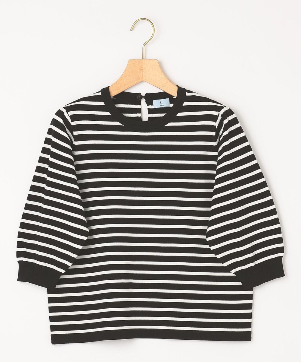 組曲 S 【UVケア・接触冷感】MINA 6分袖ニットプルオーバー 