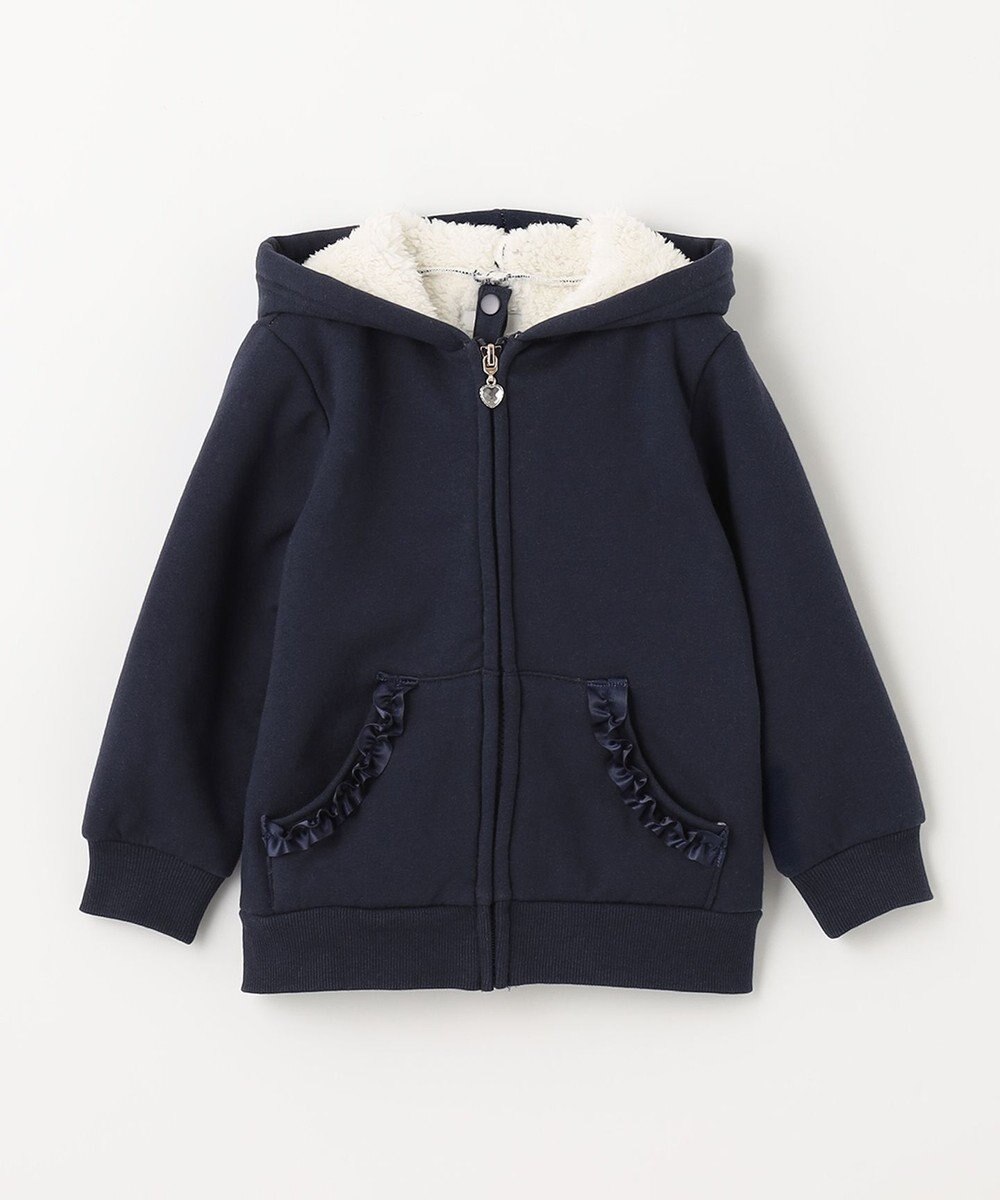 ANY KIDS 裏ボアボンディングブルゾン 