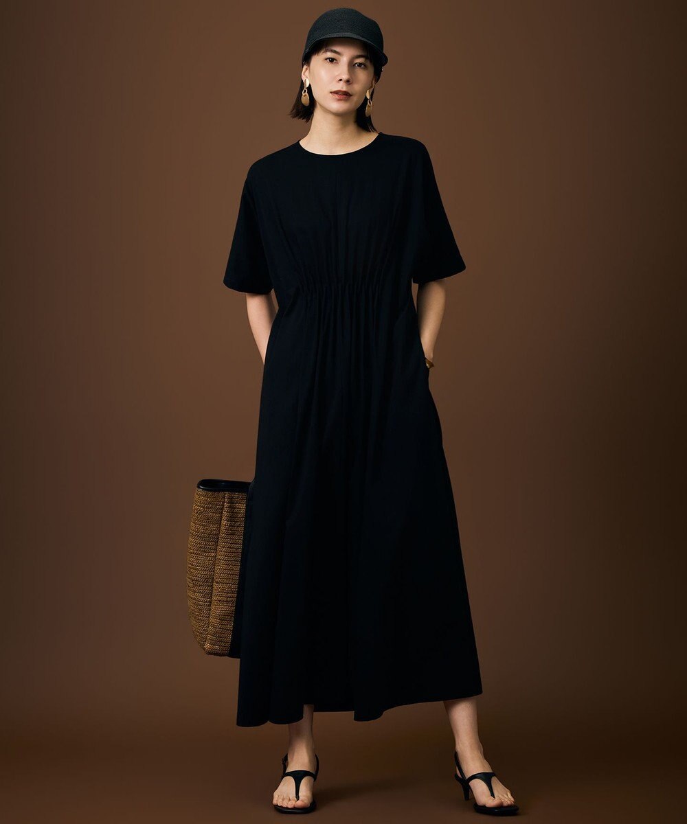 自由区 リラクシージャージー ドレス 