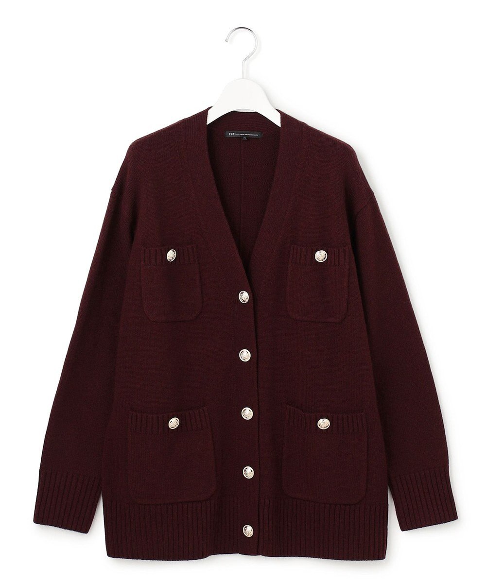 23区 S 【先行予約/見上愛さん着用/WEB&一部店舗限定カラーあり】カシミヤブレンド ジャケットライク カーディガン 
