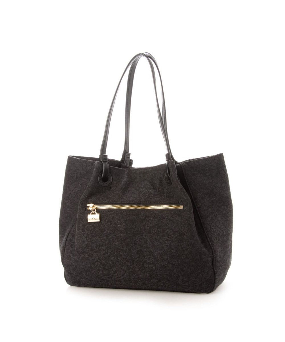 LA BAGAGERIE 【DEVEAUX】ペイズリーナチュラルミニトート 