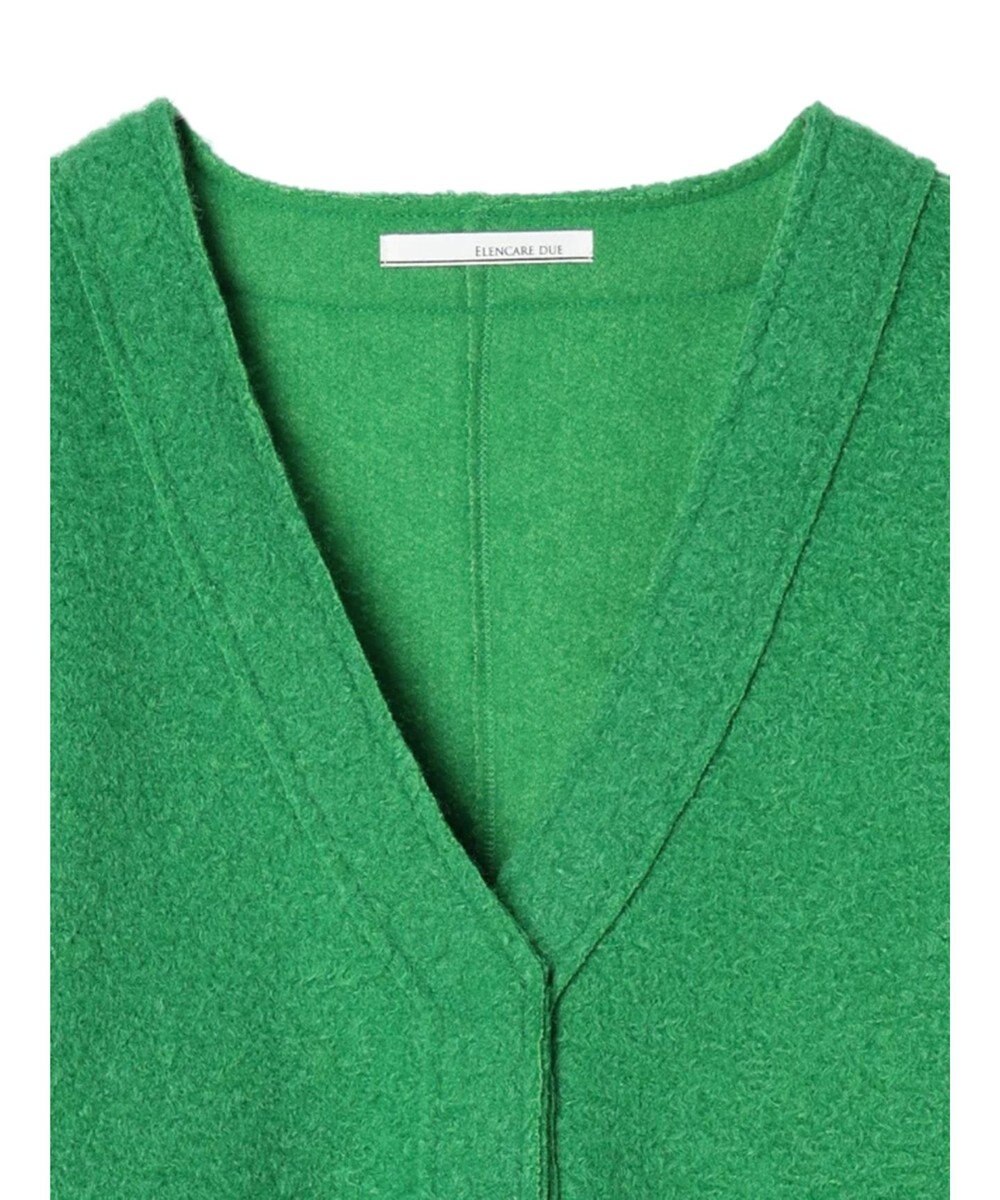 Green Parks ・ＥＬＥＮＣＡＲＥ　ＤＵＥ　ブークレＶネックカーデ 