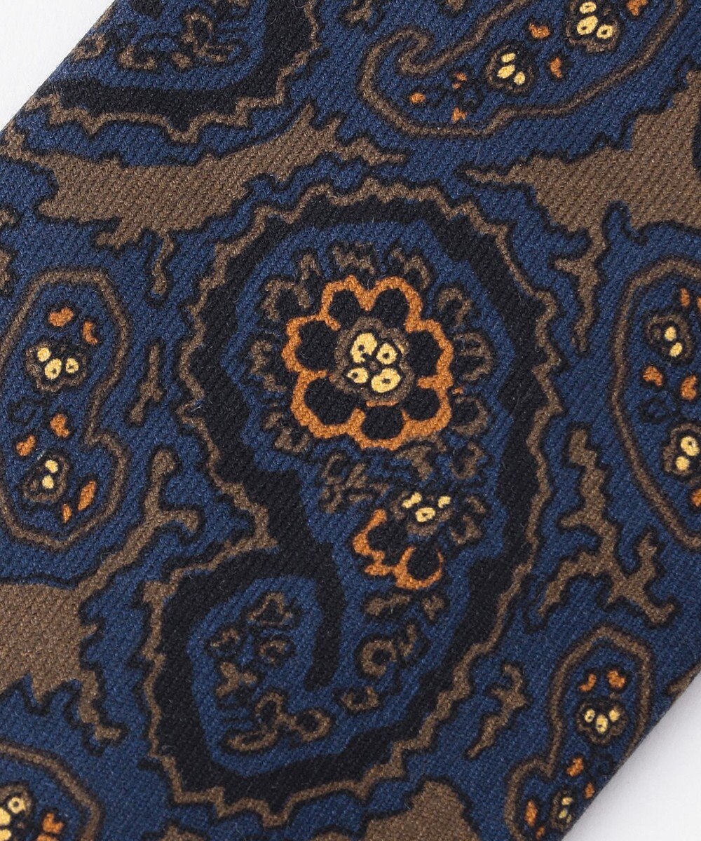 JOSEPH ABBOUD 【日本製】フラワーペイズリー ネクタイ 