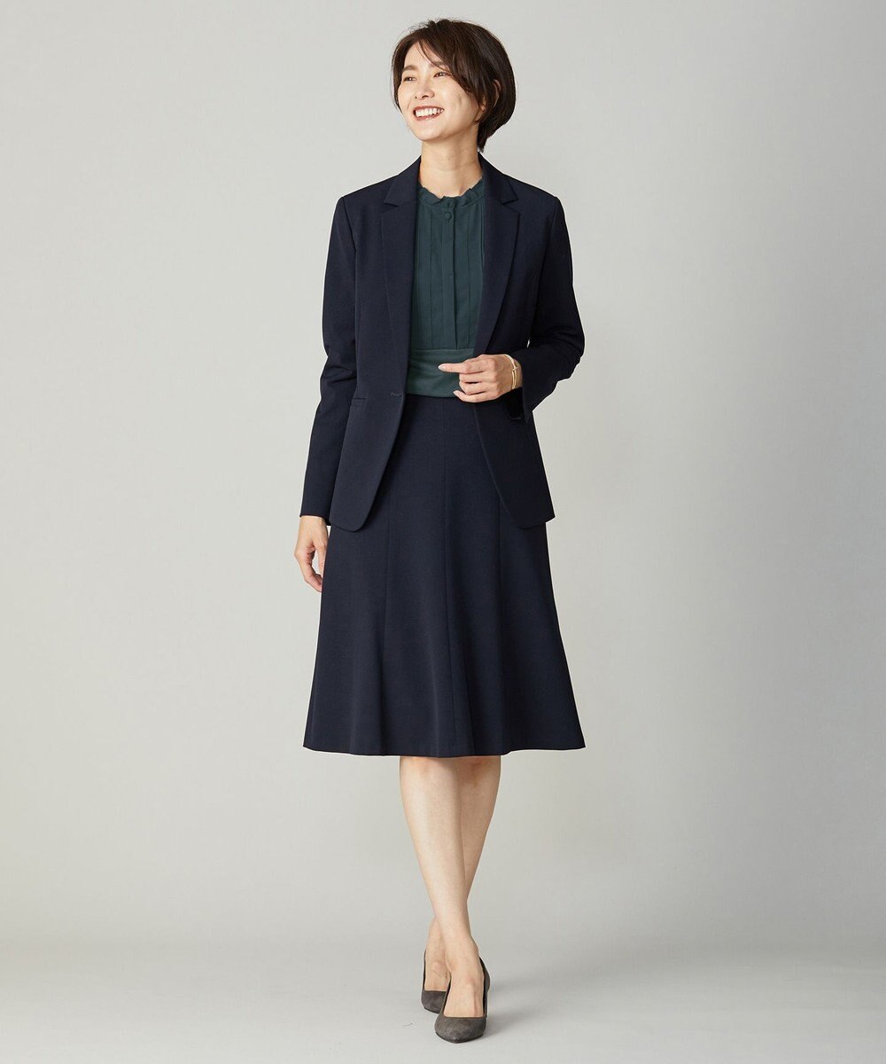 J.PRESS LADIES 【洗える】アルガンシルク スカート 