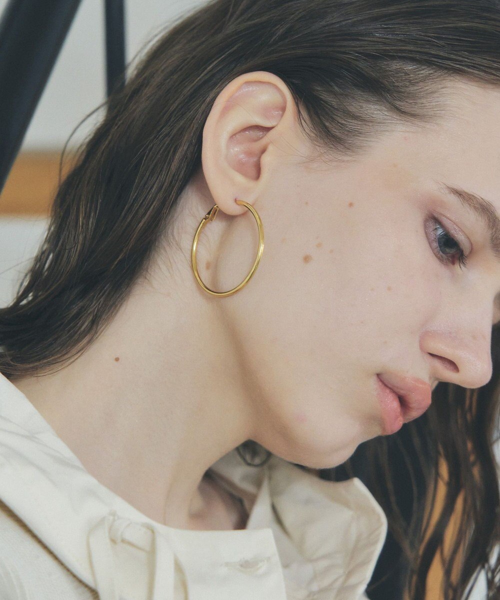 YECCA VECCA ステンレスフープピアス 