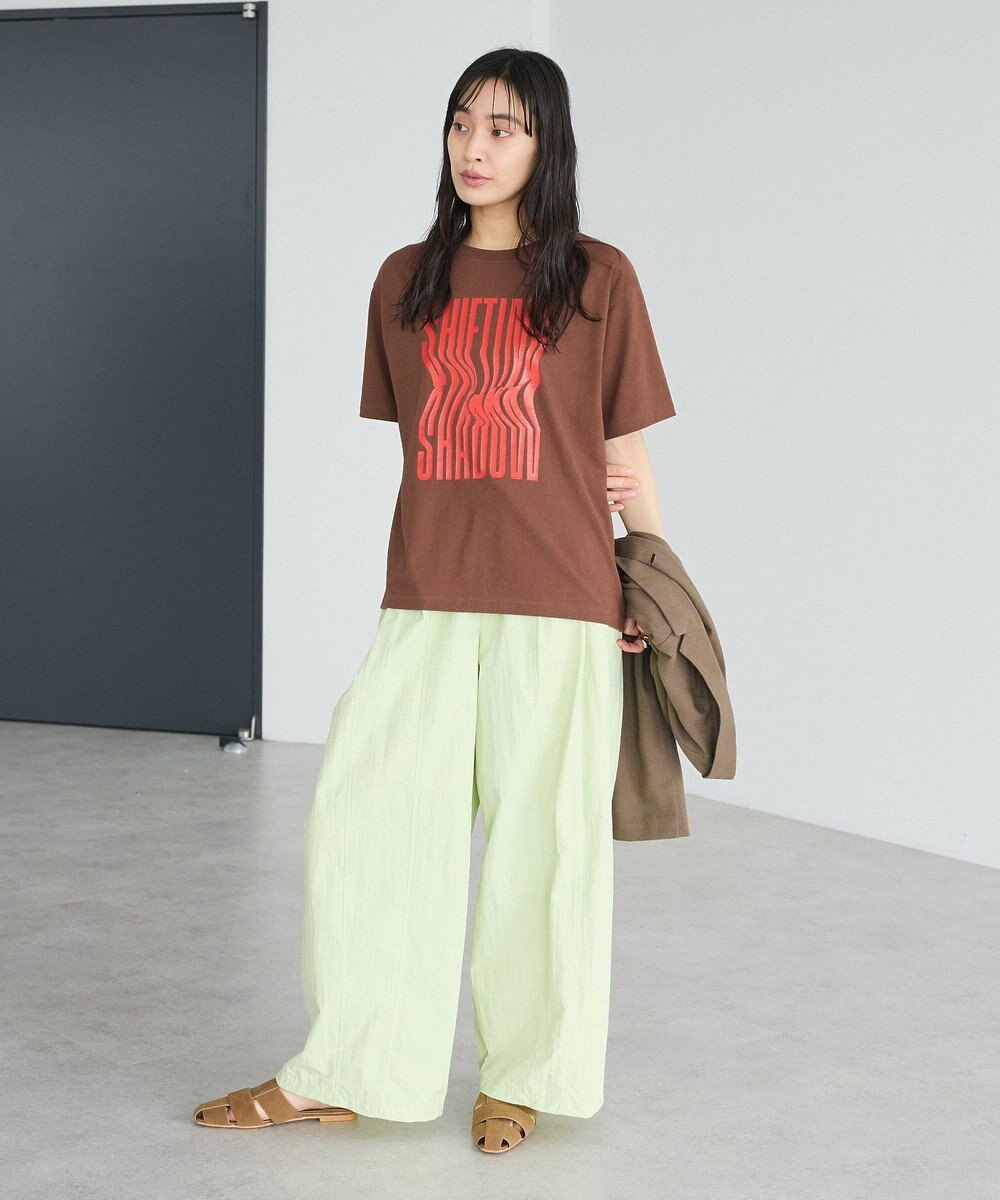 CRAFT STANDARD BOUTIQUE ツイストロゴハーフスリーブTシャツ 