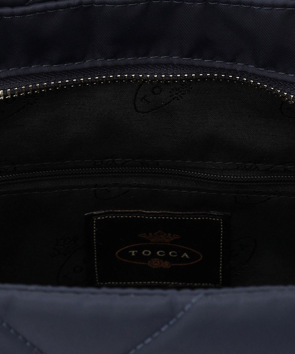 TOCCA 【撥水・A4サイズ対応】TRACE PAVE QUILT TOTE キルトバッグ 