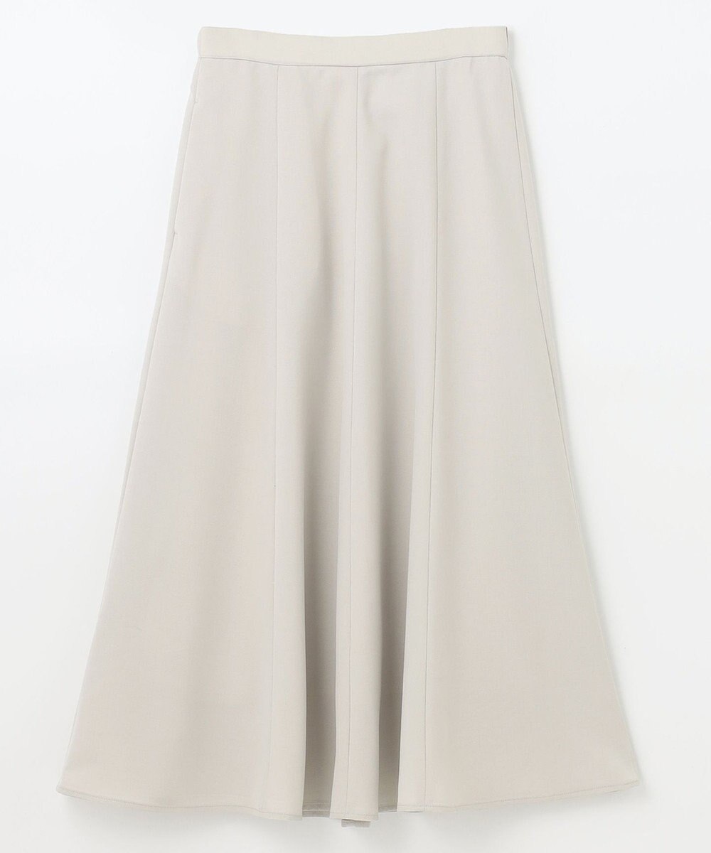 ANY リネンライクオックス フレアスカート 