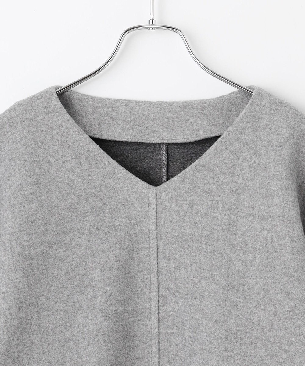 #Newans 【洗濯機可能/セットアップ】コクーンシルエットエアリープルオーバー 